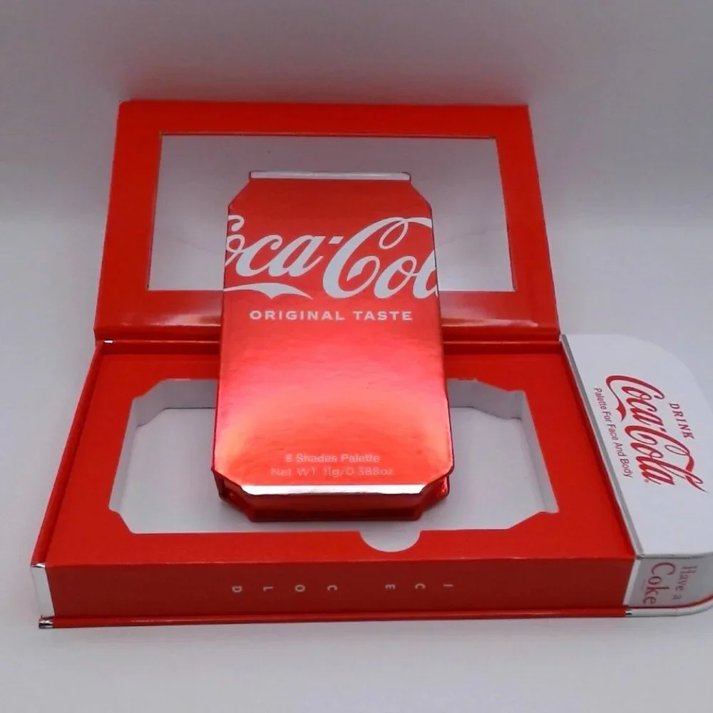 Glamlite x Coca-Cola‎ Eyeshadow Palette – 8 Shades – NWT